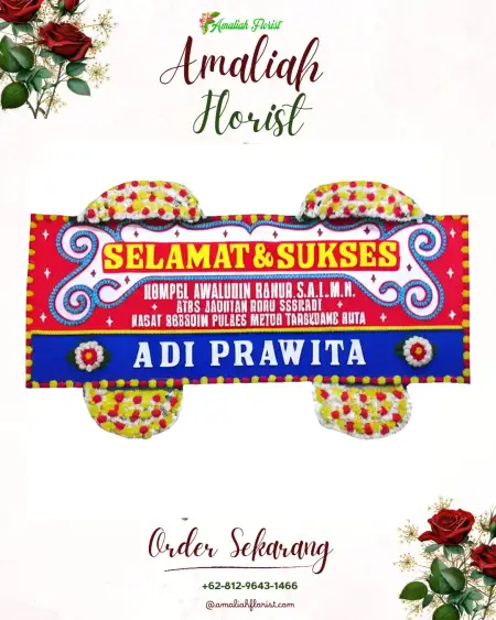 Papan Bunga Ucapan Selamat Sumurgenuk